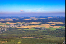 A61 im Hunsrück in Rheinböllen im Bundesland Rheinland-Pfalz, Deutschland