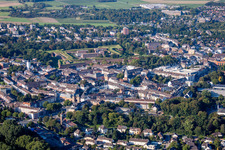 Altstadtbereich und Innenstadtzentrum mit Museum Zitadelle in Jülich im Bundesland Nordrhein-Westfalen, Deutschland