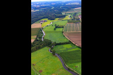 Mündung der Nette in die Niers im Ortsteil Langdorf in Wachtendonk im Bundesland Nordrhein-Westfalen, Deutschland