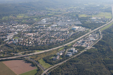 A5 B3 in Ettlingen im Bundesland Baden-Württemberg, Deutschland