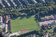 Luftbild von FC Busenbach 1920 eV in Waldbronn im Bundesland Baden-Württemberg, Deutschland
