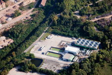 Geothermieanlage in Landau in der Pfalz im Bundesland Rheinland-Pfalz, Deutschland