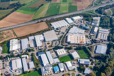 Gewerbegebiet SW im Ortsteil Dühren in Sinsheim im Bundesland Baden-Württemberg, Deutschland