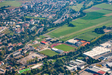 Segelflugplatz in Sinsheim im Bundesland Baden-Württemberg, Deutschland