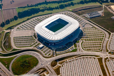 Rhein-Neckar-Arena in Sinsheim im Bundesland Baden-Württemberg, Deutschland