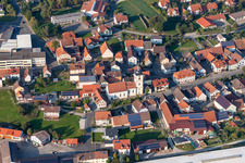 Kirchengebäude der St. Gertrud in Wachenroth im Ortsteil Volkersdorf im Bundesland Bayern, Deutschland