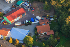 Mittelwegring in Jockgrim im Bundesland Rheinland-Pfalz, Deutschland von oben