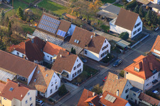 Birkenstr in Kandel im Bundesland Rheinland-Pfalz, Deutschland von oben