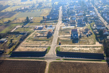 Neubaugebiet Im Holderbusch von Norden in Minfeld im Bundesland Rheinland-Pfalz, Deutschland