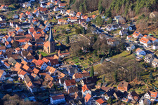 St. Martin Simultankirche in Dörrenbach im Bundesland Rheinland-Pfalz, Deutschland