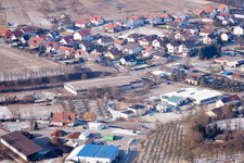 Luftbild von Fa. AVN GmbH im Ortsteil Neuenbürg in Kraichtal im Bundesland Baden-Württemberg, Deutschland