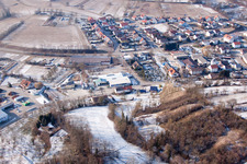 Luftaufnahme von Fa. AVN GmbH im Ortsteil Neuenbürg in Kraichtal im Bundesland Baden-Württemberg, Deutschland