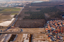 Eulenweg in Forst im Bundesland Baden-Württemberg, Deutschland