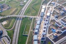 Am Hochholzergraben in Walldorf im Bundesland Baden-Württemberg, Deutschland