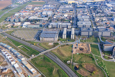 Drohnenaufname von SAP Deutschland SE & Co. KG in Walldorf im Bundesland Baden-Württemberg