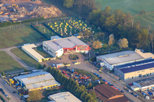 Ehemalige Disco im Buschurweg im Ortsteil Minderslachen in Kandel im Bundesland Rheinland-Pfalz, Deutschland