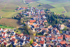 Evangelische Kirche Eppelsheim im Bundesland Rheinland-Pfalz, Deutschland