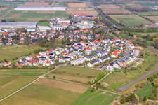 Neubaugebiet Rosetta-Vogt-Straße in Bodenheim im Bundesland Rheinland-Pfalz, Deutschland