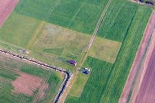 Luftbild von Modellflugplatz Hatzenbühl in Kandel im Bundesland Rheinland-Pfalz, Deutschland