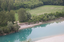 San Paolo im Bundesland Friaul-Julisch Venetien, Italien von oben gesehen