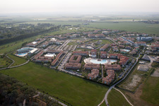 Luftbild von Duna Verde im Bundesland Venetien, Italien