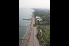 Luftaufnahme von Duna Verde im Bundesland Venetien, Italien