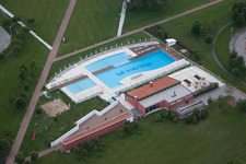 Lido di Jesolo im Bundesland Metropolitanstadt Venedig, Italien aus der Luft