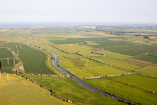 Monkton im Bundesland England, Großbritanien vom Flugzeug aus