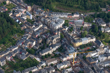 Kirchengebäude im Dorfkern in Rumelange in District de Luxembourg in Rümelingen im Bundesland Esch an der Alzette, Luxemburg