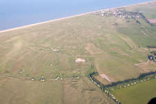 Schrägluftbild von Great Stonar im Bundesland England, Großbritanien