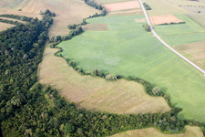 Luftbild von Haute-Kontz im Bundesland Moselle, Frankreich