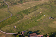 Luftaufnahme von Sandwich im Bundesland England, Großbritanien