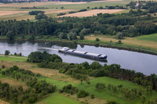 Berg-sur-Moselle, Frankreich aus der Luft