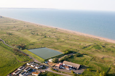 Schrägluftbild von Worth im Bundesland England, Großbritanien