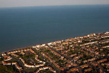 Deal im Bundesland England, Großbritanien vom Flugzeug aus