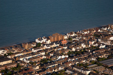 Drohnenaufname von Deal im Bundesland England, Großbritanien