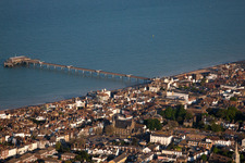 Deal im Bundesland England, Großbritanien von einer Drohne aus
