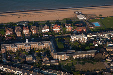 Deal im Bundesland England, Großbritanien aus der Drohnenperspektive