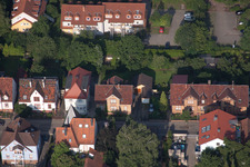 Kandel, Bismarckstr im Bundesland Rheinland-Pfalz, Deutschland von oben