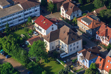 Schrägluftbild von Bismarckstr in Kandel im Bundesland Rheinland-Pfalz, Deutschland