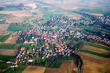 Riedseltz(Elsaß) im Bundesland Bas-Rhin, Frankreich