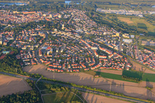 Ludwig-Erhard-Straße in Germersheim im Bundesland Rheinland-Pfalz, Deutschland