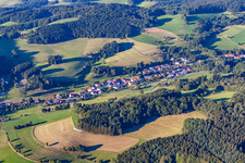 Löhrbach von Südwesten in Birkenau im Bundesland Hessen, Deutschland