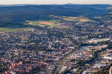 Luftbild von Michelstadt von Norden im Bundesland Hessen, Deutschland