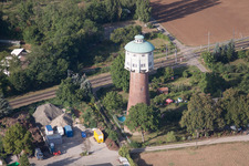 Wasserturm im Ortsteil Wieblinger-Flur in Heidelberg im Bundesland Baden-Württemberg, Deutschland