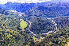 Im Krappen, Schleiftal im Ortsteil Oeländerle in Calw im Bundesland Baden-Württemberg, Deutschland