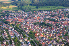 Ortsteil von Nordwesten im Ortsteil Stammheim in Calw im Bundesland Baden-Württemberg, Deutschland