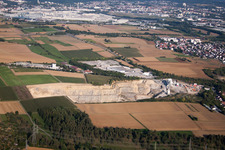 Luftbild von Sindelfingen-Darmsheim, Mühlackerstraße , Fa. Kömpf im Bundesland Baden-Württemberg, Deutschland