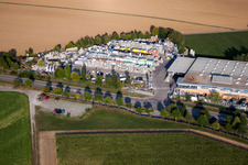 Drohnenaufname von Sindelfingen-Darmsheim, Mühlackerstraße , Fa. Kömpf im Bundesland Baden-Württemberg, Deutschland