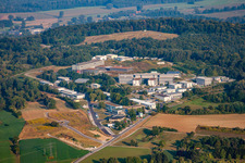 Luftbild von Fraunhofer Institut im Ortsteil Grötzingen in Karlsruhe im Bundesland Baden-Württemberg, Deutschland